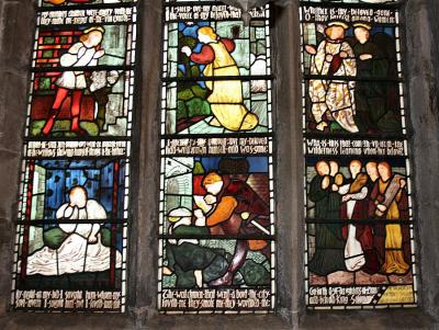 Gillum Memorial Window in Darley Dale Church