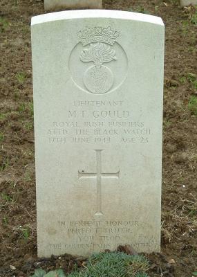 M T Gould gravestone