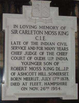 Carleton Moss King memorial