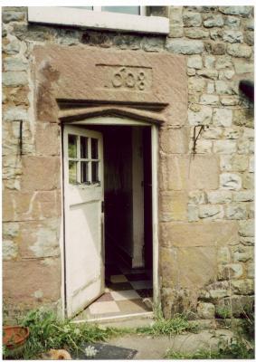 Front door of Herbage Farm