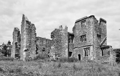 Throwley Hall ruins