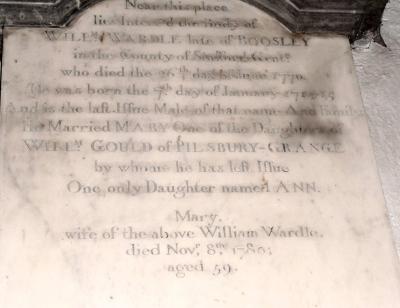 William Wardle monument