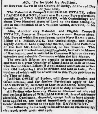 <i>Derby Mercury</i> 13 March 1788