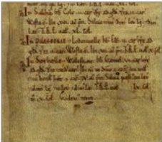 Pilsbury Grange in Domesday Book