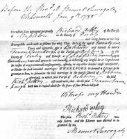 Marriage Licence 1788